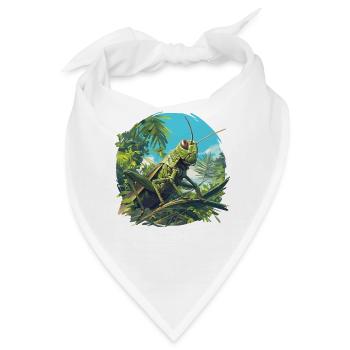 Grillen Grille - Bandana - Weiß - Vorne