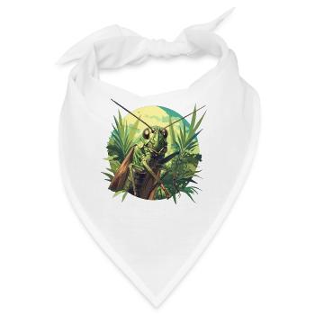 Grillen Grille - Bandana - Weiß - Vorne
