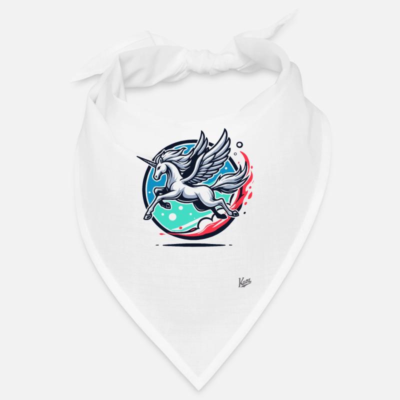 Das Pegasus-Einhorn Bandana