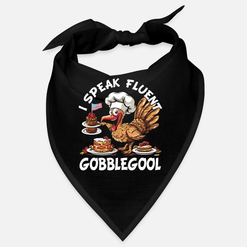 Gobblegool Dinde Thanksgiving Bandana