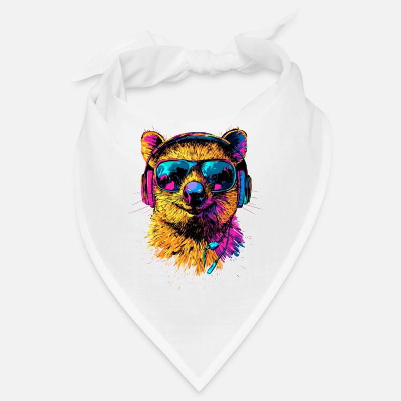 Quokka Sunglasses Rainbow Australia Quokkas Bandana