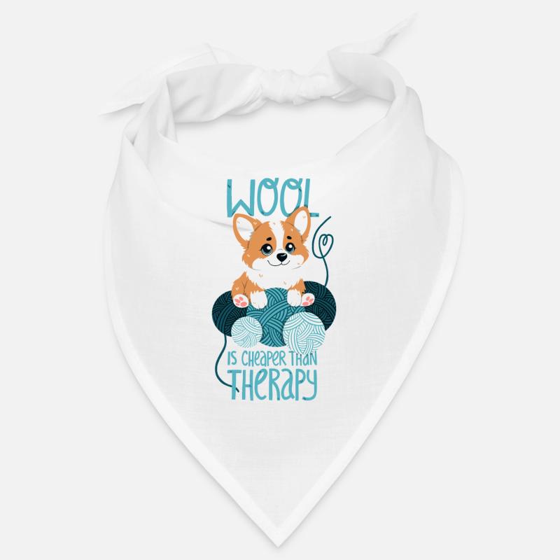 Wool is cheaper than therapy Bandana