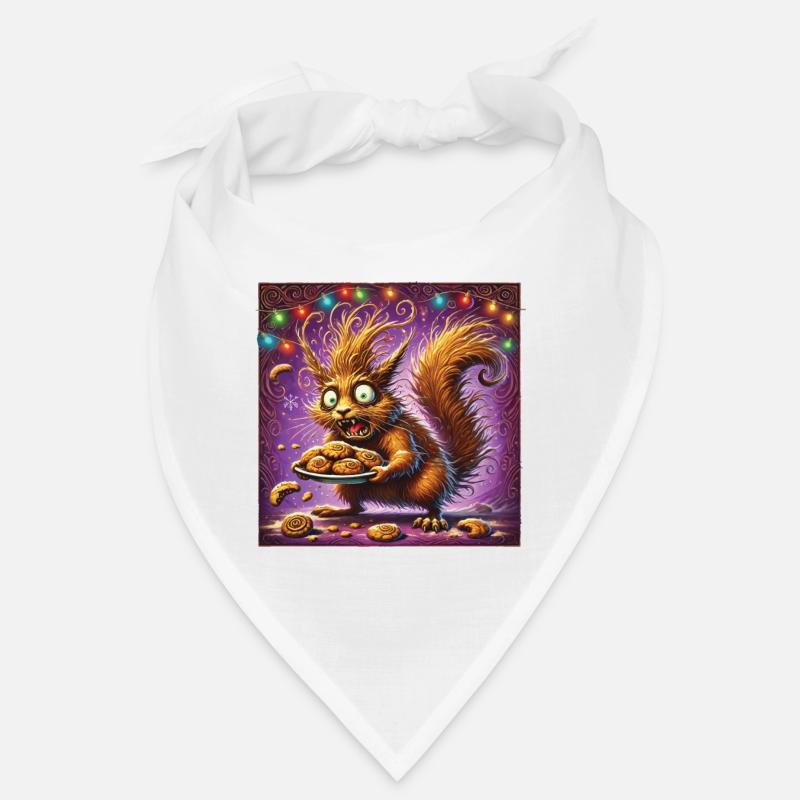 Weihnachtsstress Lustig Mama Eichhörnchen Bandana