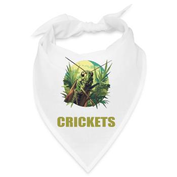 Grillen Grille - Bandana - Weiß - Vorne