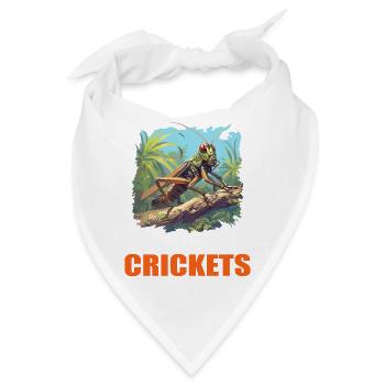 Grillen Grille - Bandana - Weiß - Vorne