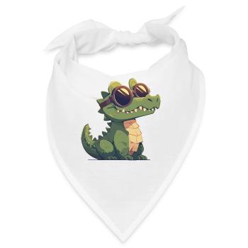 Krokodile Krokodil - Bandana - Weiß - Vorne