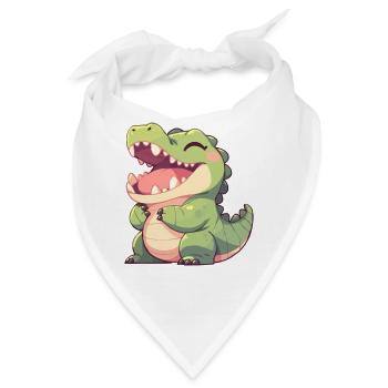 Krokodile Krokodil - Bandana - Weiß - Vorne
