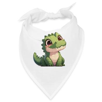 Krokodile Krokodil - Bandana - Weiß - Vorne