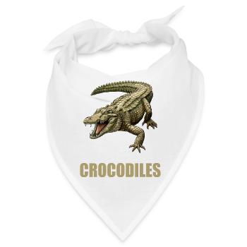 Krokodile Krokodil - Bandana - Weiß - Vorne