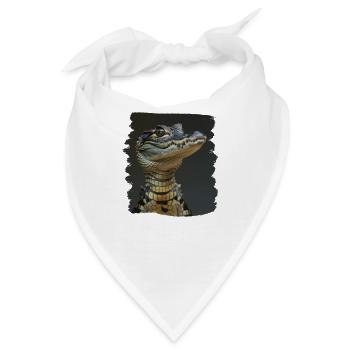 Krokodile Krokodil - Bandana - Weiß - Vorne