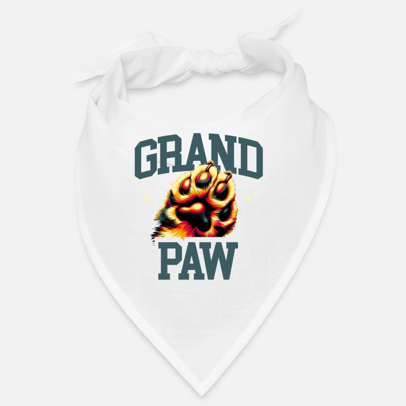 Grand Paw German Shepherd Dog Lover Shepherds GSD Bandana