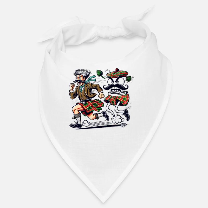 Schotte auf der Flucht vor einer Unterhose Bandana