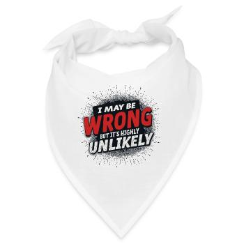 ZITAT IM TREND - Bandana - Weiß - Vorne