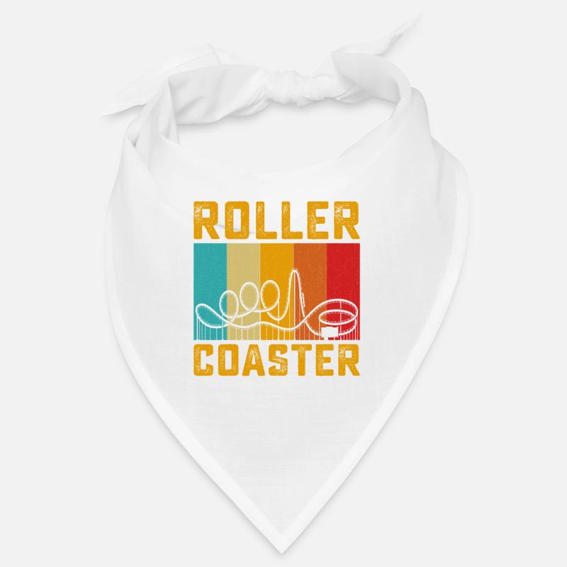 Roller Coaster Theme Park Bandana