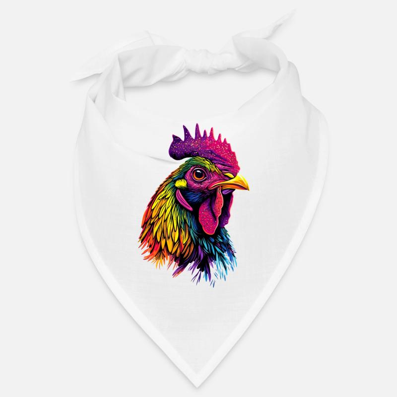 Poulet Poulet Poule Ferme Fermier Poulets mignons Bandana