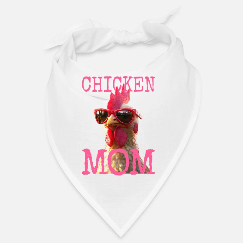 Chicken Mom Huhn Mama Bäuerin Muttertag Hühner Bandana