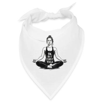 SPÜREN SIE IHR SELf - Bandana - Weiß - Vorne