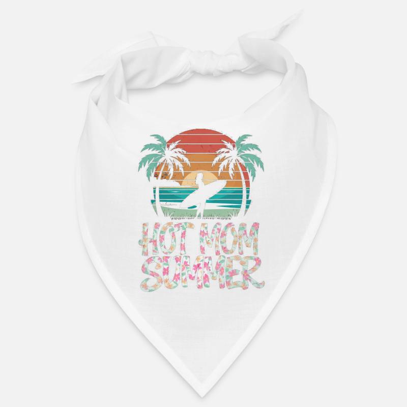 hot mom summer - surf Bandana