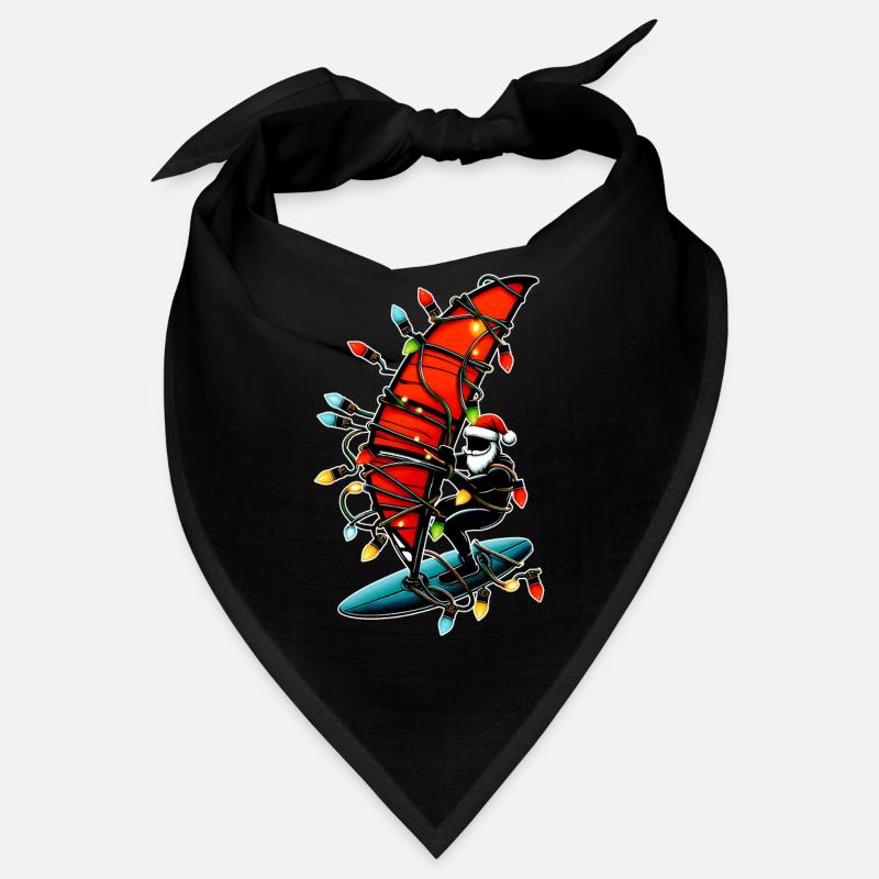 Planche à voile Père Noël Windsurfer Noël X Bandana