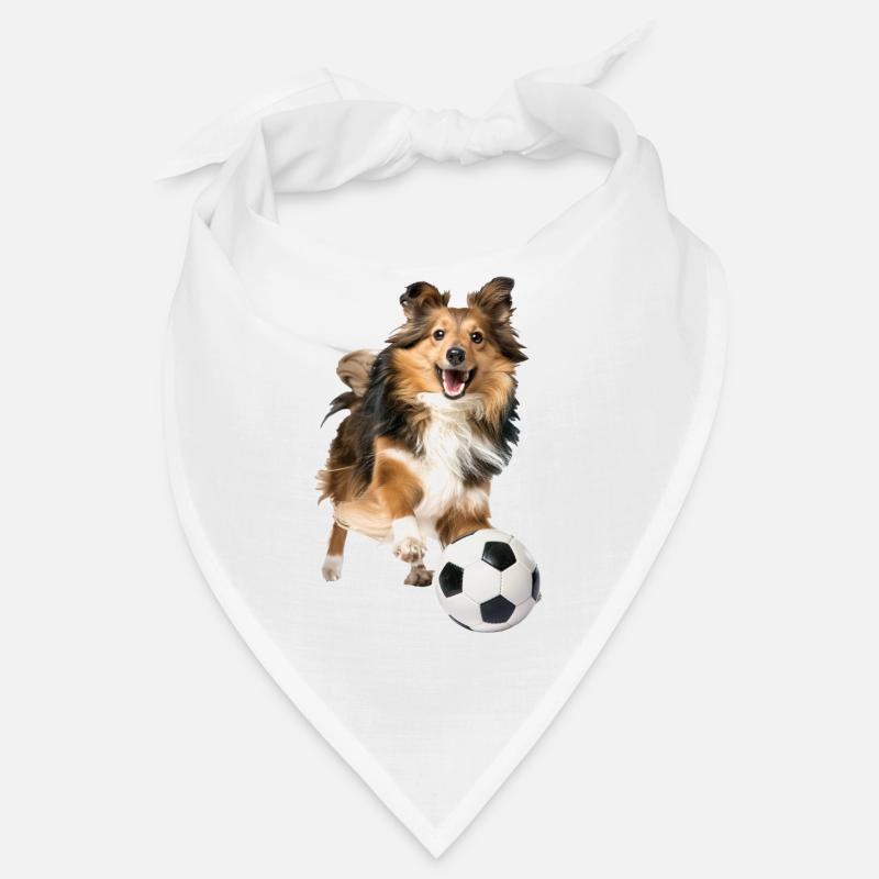 Chien de berger Shetland Bandana