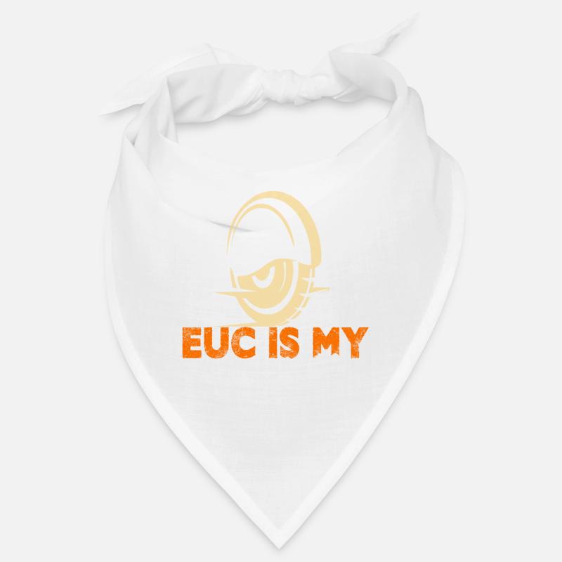 Papa est mon nom EUC est mon monoroue de jeu - Bandana - blanc