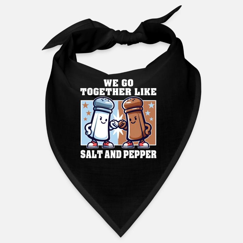 NOUS ALLONS ENSEMBLE COMME DU SEL ET DU POIVRE Bandana