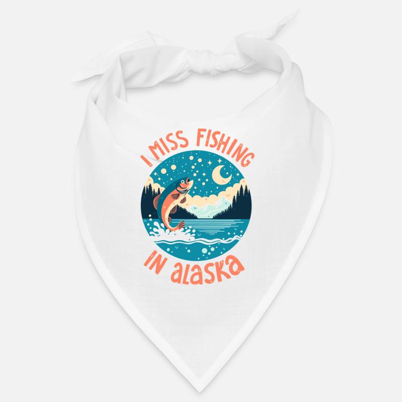 Pêche en Alaska Bandana