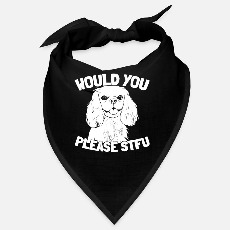 Roi Charles Cavalier : taisez-vous Bandana