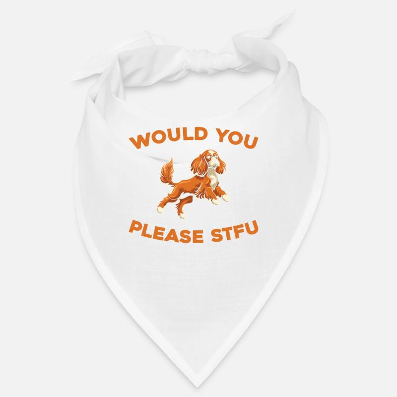Cocker Spaniel Stfu Would You Please Shut Up Bandana