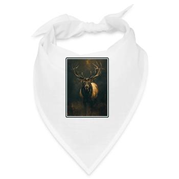 Elche Elch - Bandana - Weiß - Vorne