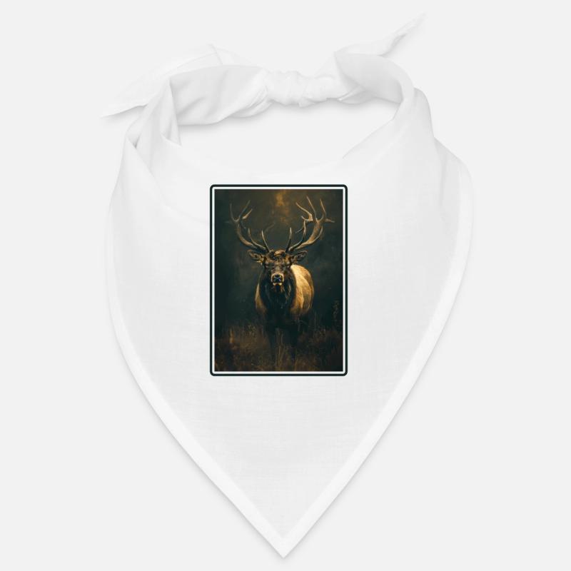 Elche Elch - Bandana - Weiß