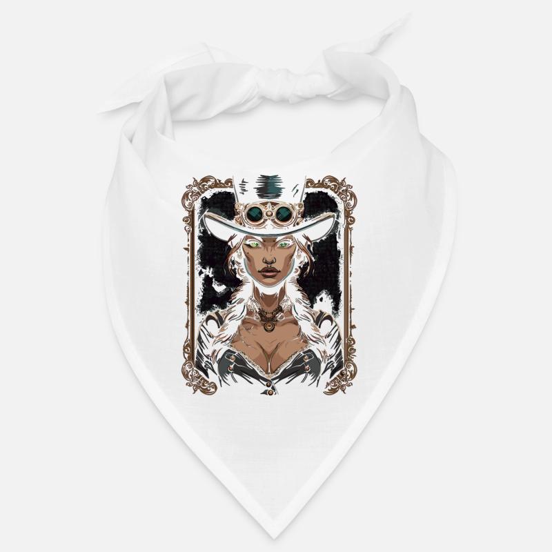 Belles femmes Steampunk Amant Bandana