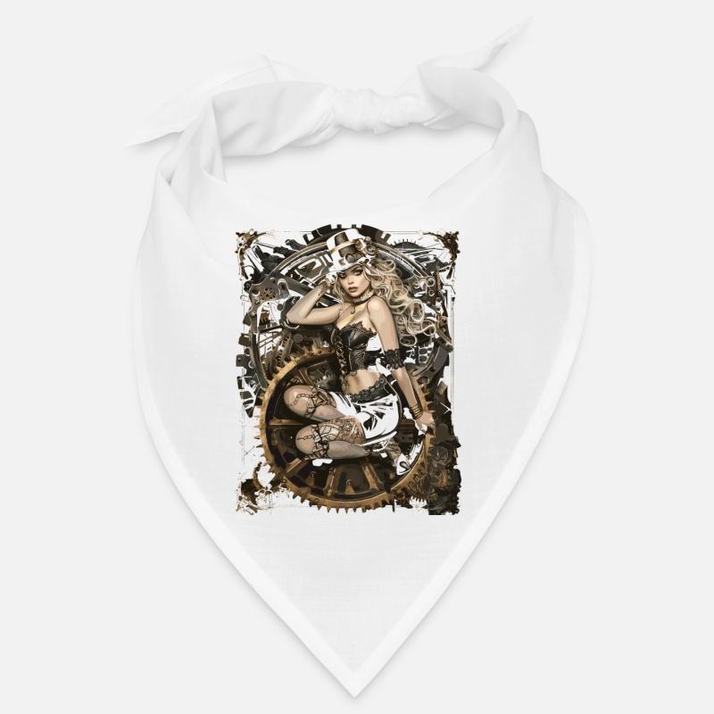 Belles femmes Steampunk Amant Bandana