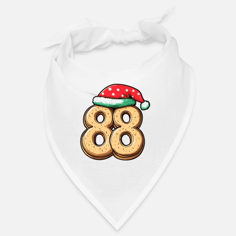 Biscuit de Noël à 88 chiffres Bandana
