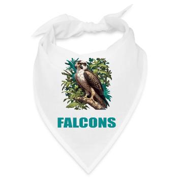 Falken Falke - Bandana - Weiß - Vorne
