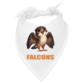 Falken Falke - Bandana - Weiß - Vorne