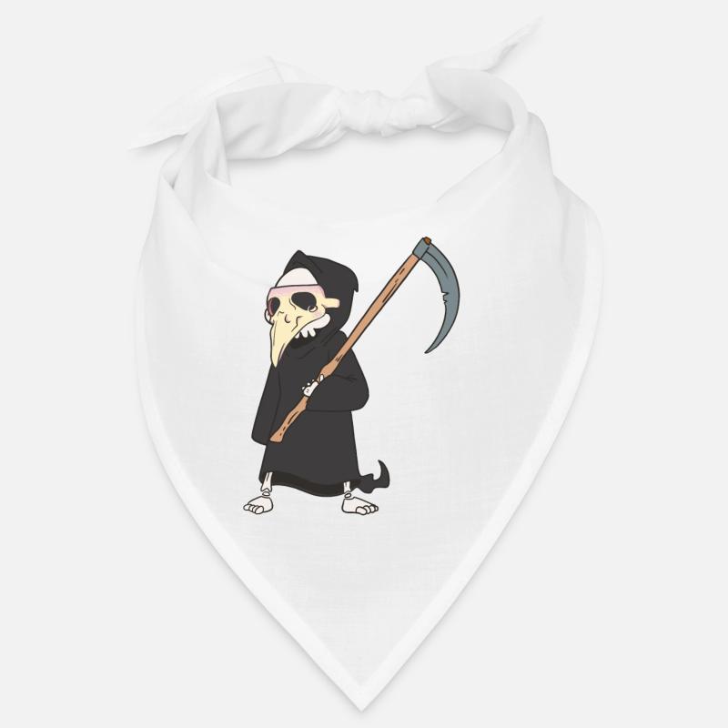 Halloween Medieval Plague Grim Reaper Bandana