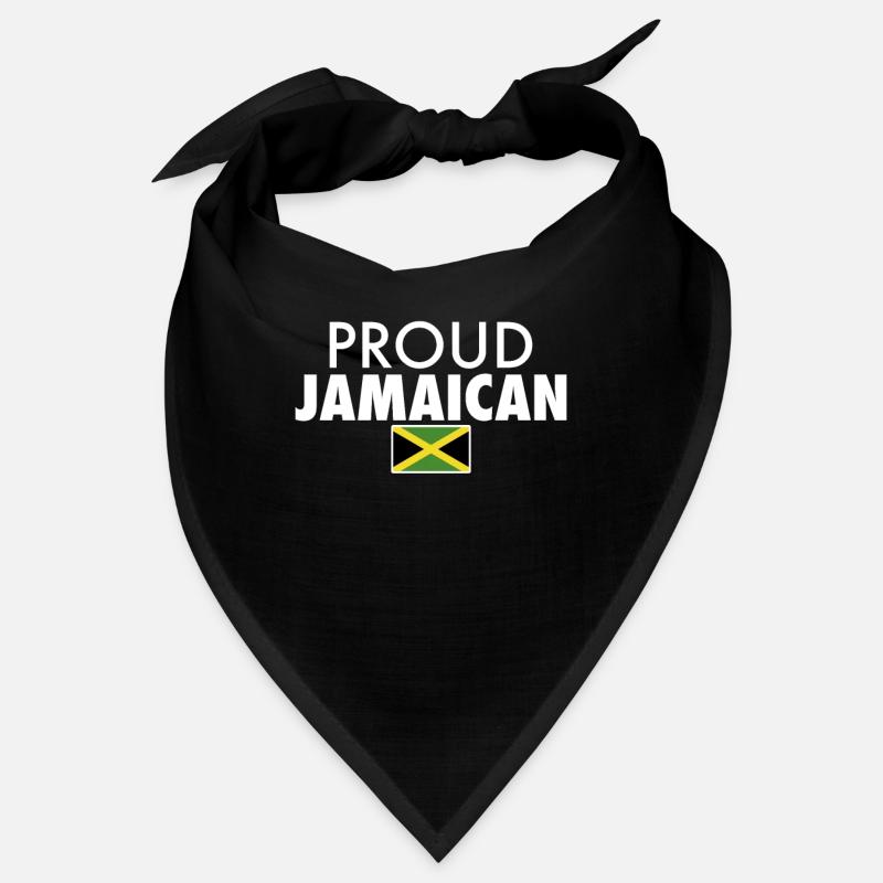 Fier drapeau jamaïcain de la Jamaïque Bandana