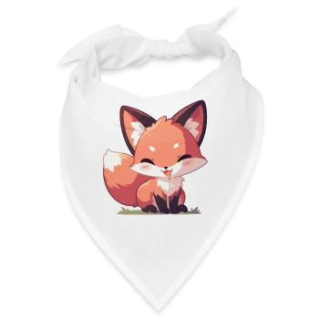 Füchse Fuchs - Bandana - Weiß - Vorne