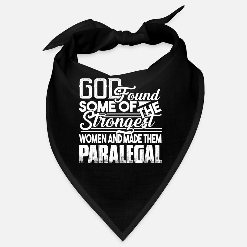 Paralegal God Made Paralegals Bandana