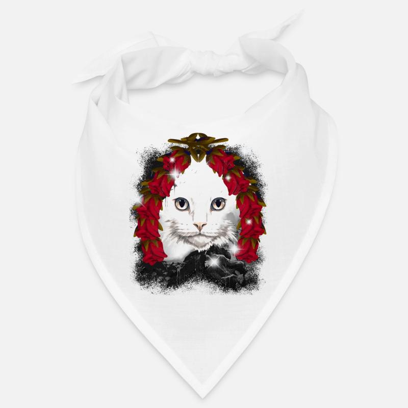 Weihnachtsgeschenk Katze Märchen Märchenfigur Xmas Bandana