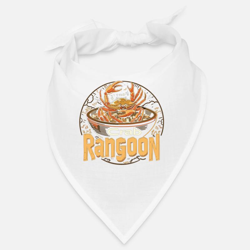 Chinese Food Crab Rangoon Meme Funny Bandana