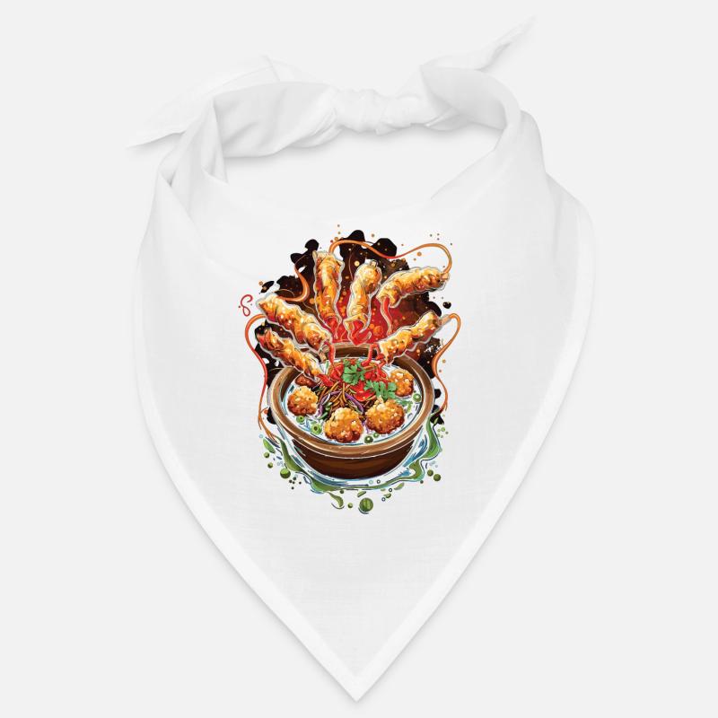 Chinese Food Crab Rangoon Meme Funny Bandana