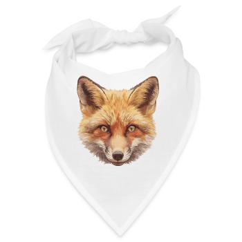 Füchse Fuchs - Bandana - Weiß - Vorne