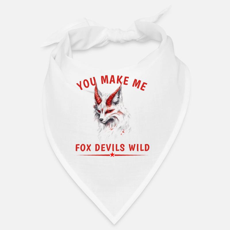 You Make Me Fox Devils Wild Bandana