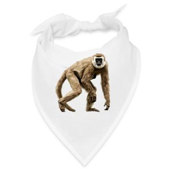 Gibbons Gibbon - Bandana - Weiß - Vorne