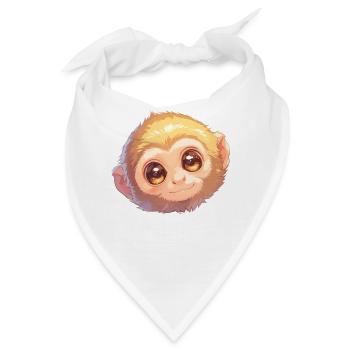 Gibbons Gibbon - Bandana - Weiß - Vorne