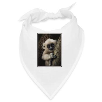 Gibbons Gibbon - Bandana - Weiß - Vorne