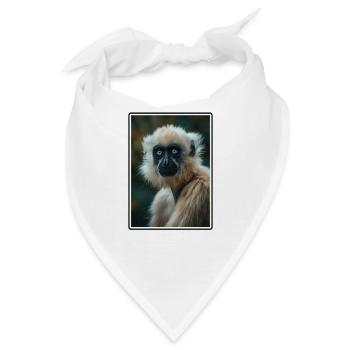 Gibbons Gibbon - Bandana - Weiß - Vorne