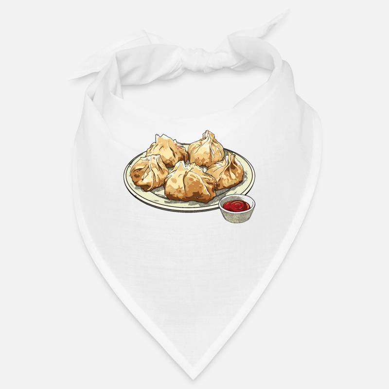 RF Chinese Food Crab Rangoon Meme Funny Bandana